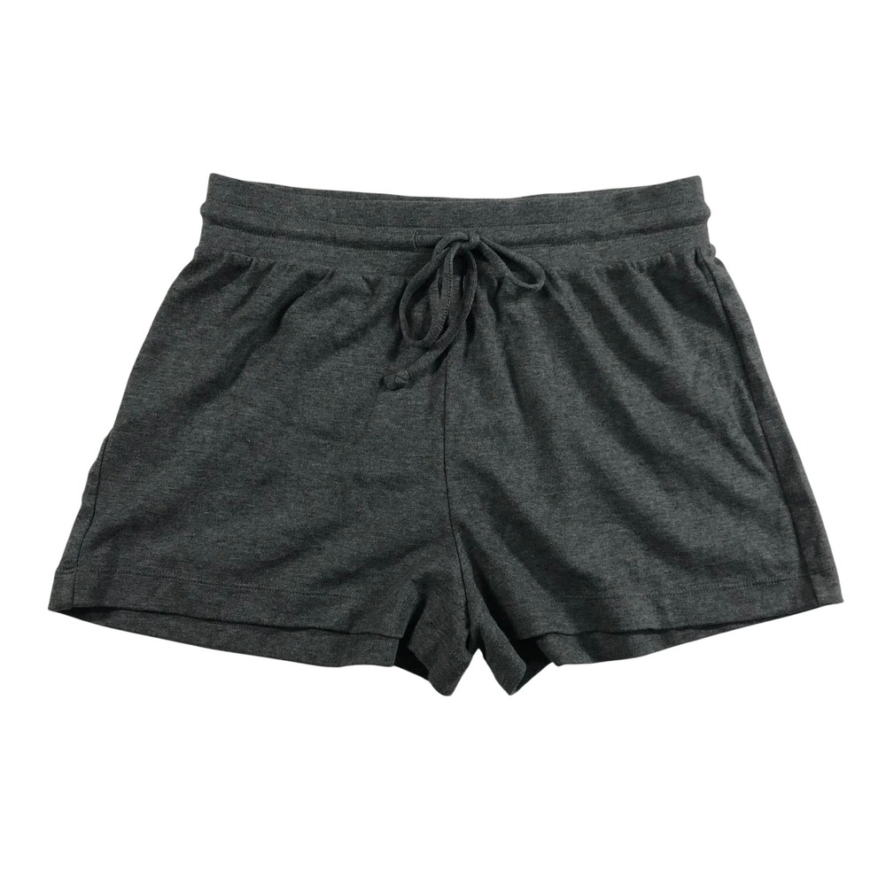 Madewell MWL Heather Gray‎ Cotton Modal Drawstring Lounge Shorts MD312 XS NEW